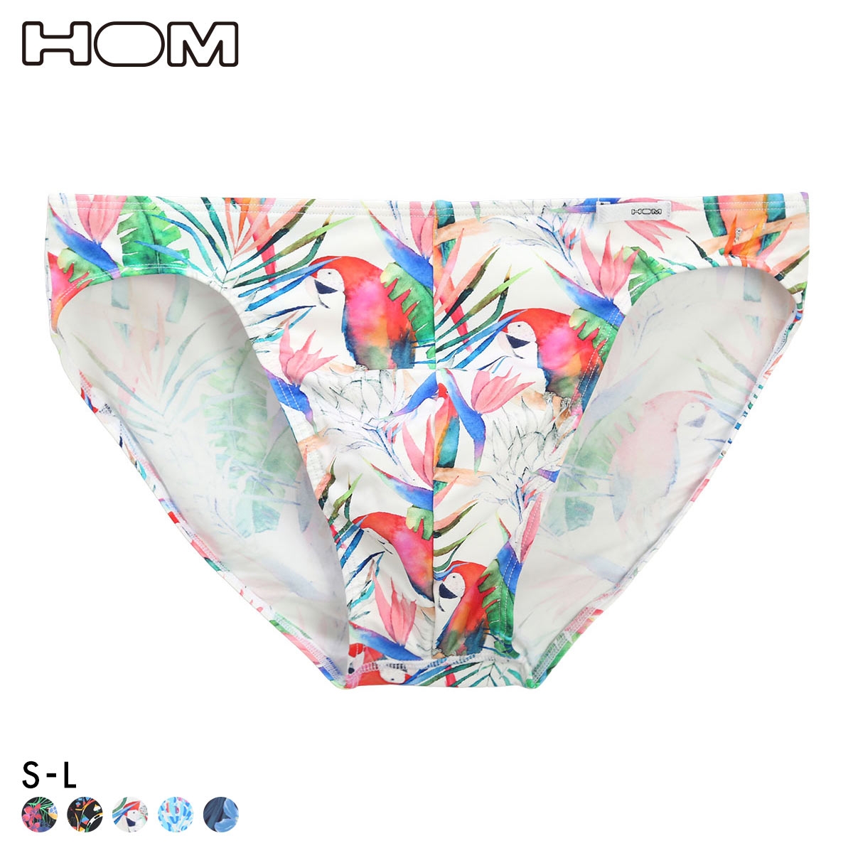 オム HOM COMFORT MICRO BRIEFS ブリーフ メンズ ビキニ 2026SS アンダーウェア ASIA企画(WH-ホワイト-S(日本M))