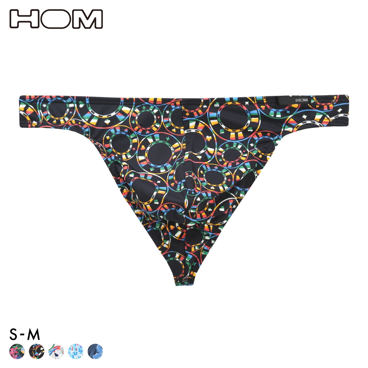 オム HOM G-STRING Gストリング メンズ タンガ Tバック メンズ 2026SS アンダーウェア ASIA企画(BK2-ブラック2-S(日本M))