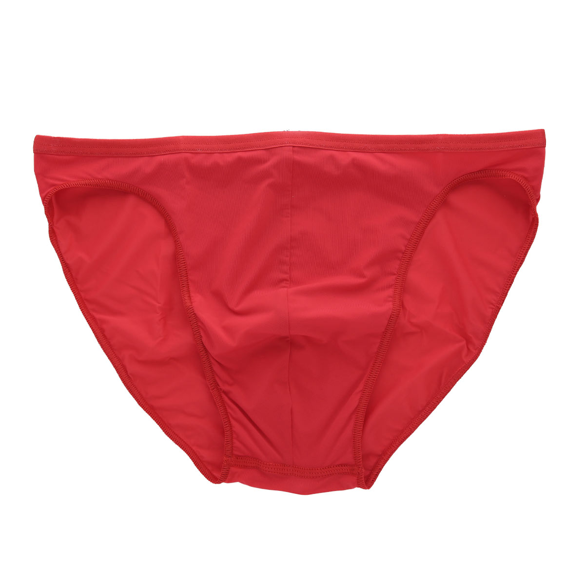 オム HOM PLUME PLUMES MICRO BRIEFS マイクロブリーフ ビキニ メンズ 前とじ 無地 アンダーウェア(RE-レッド-S(日本M))