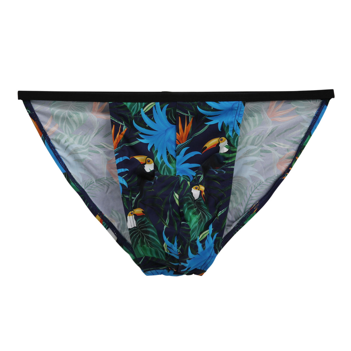 オム HOM Japan Special Collection TANGA BRIEFS タンガブリーフ メンズ フルバック(DBU-濃ブルー-S(日本M))
