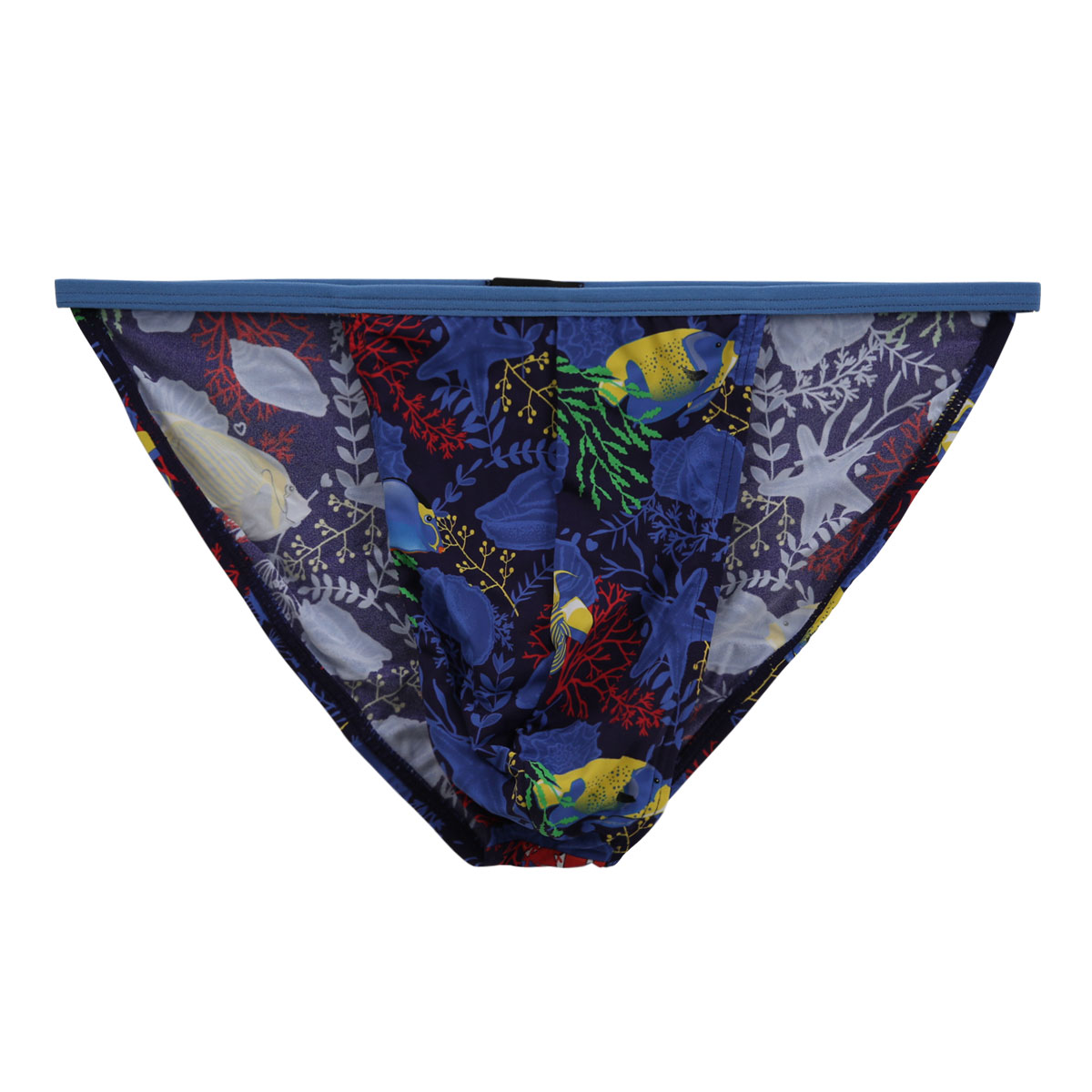 オム HOM Japan Special Collection TANGA BRIEFS タンガブリーフ メンズ フルバック(BU-ブルー-S(日本M))