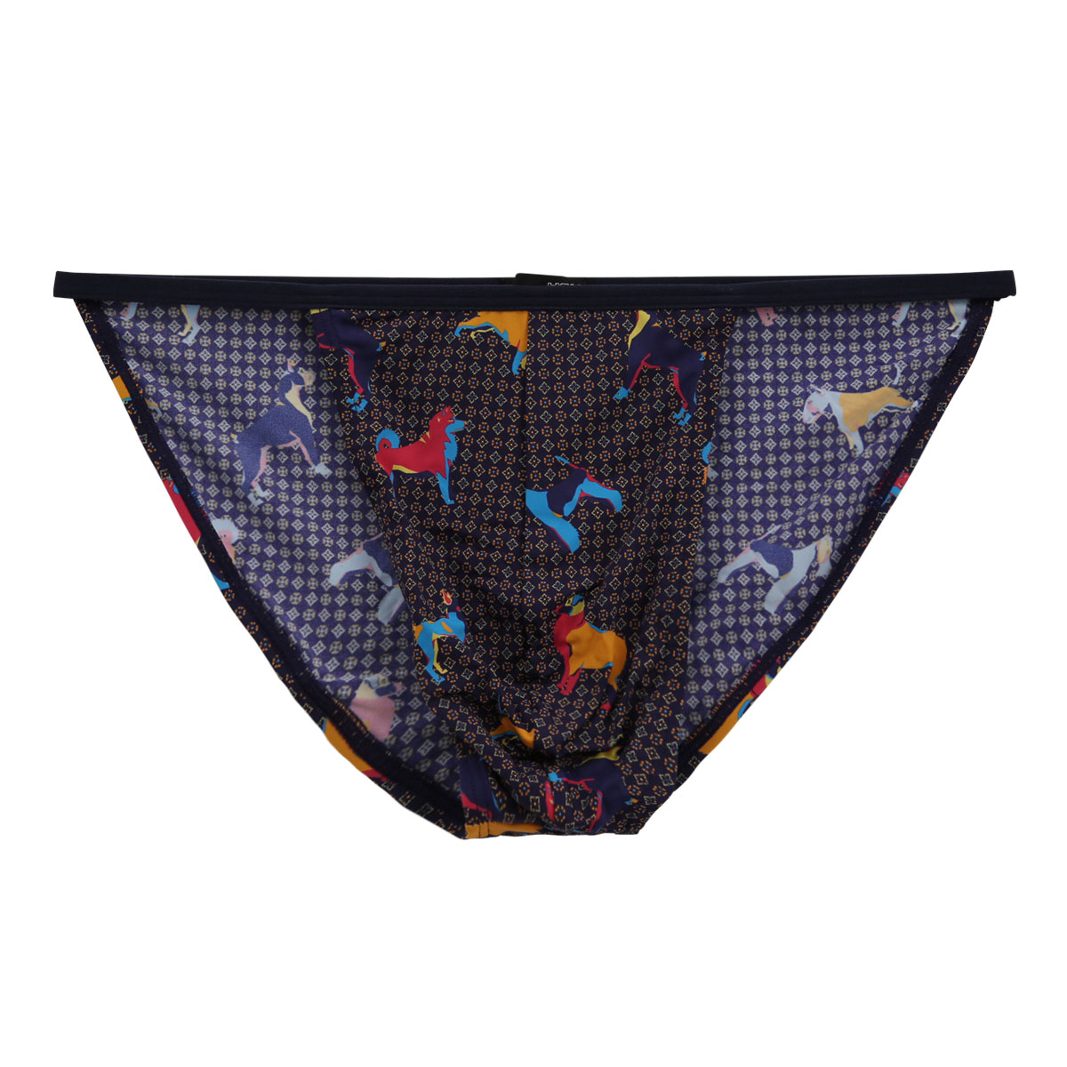オム HOM Japan Special Collection TANGA BRIEFS タンガブリーフ メンズ フルバック(NV-ネイビー-S(日本M))