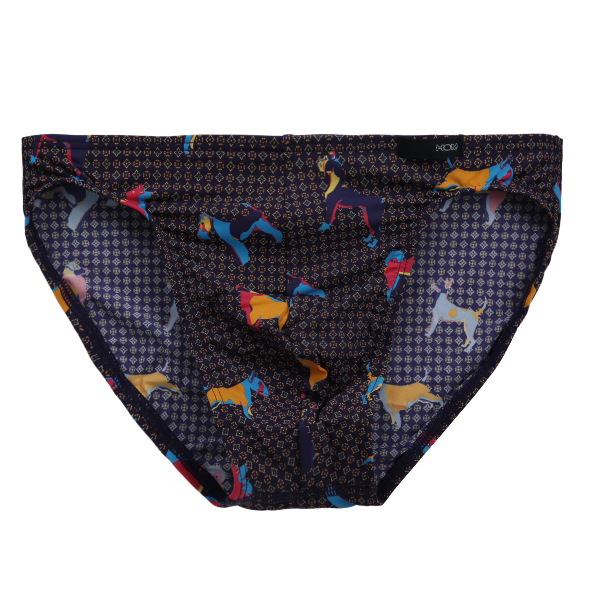 オム HOM Japan Special Collection COMFORT MICRO BRIEFS ブリーフ メンズ ビキニ(NV-ネイビー-S(日本M))