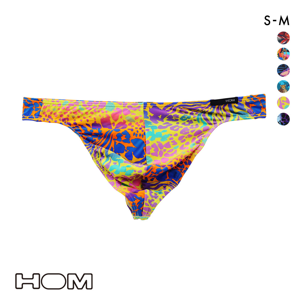 オム Japan Special Collection G-STRING Gストリング 24FW メンズ タンガ Tバック ビキニ 前とじ HOM(YE-イエロー-S(日本M))