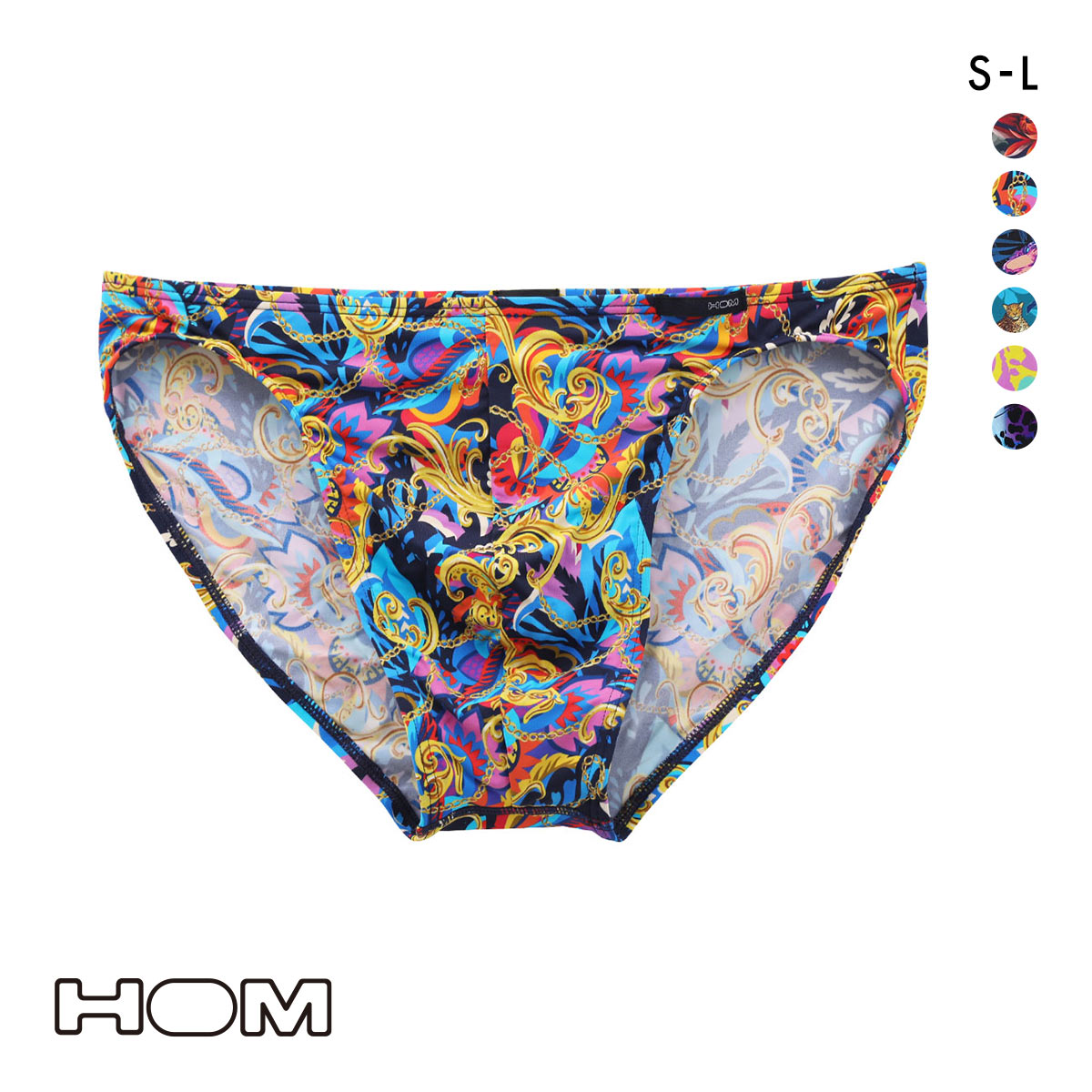 オム Japan Special Collection COMFORT MICRO BRIEFS ブリーフ 24FW メンズ ビキニ 前とじ HOM(MLT-マルチ-S(日本M))