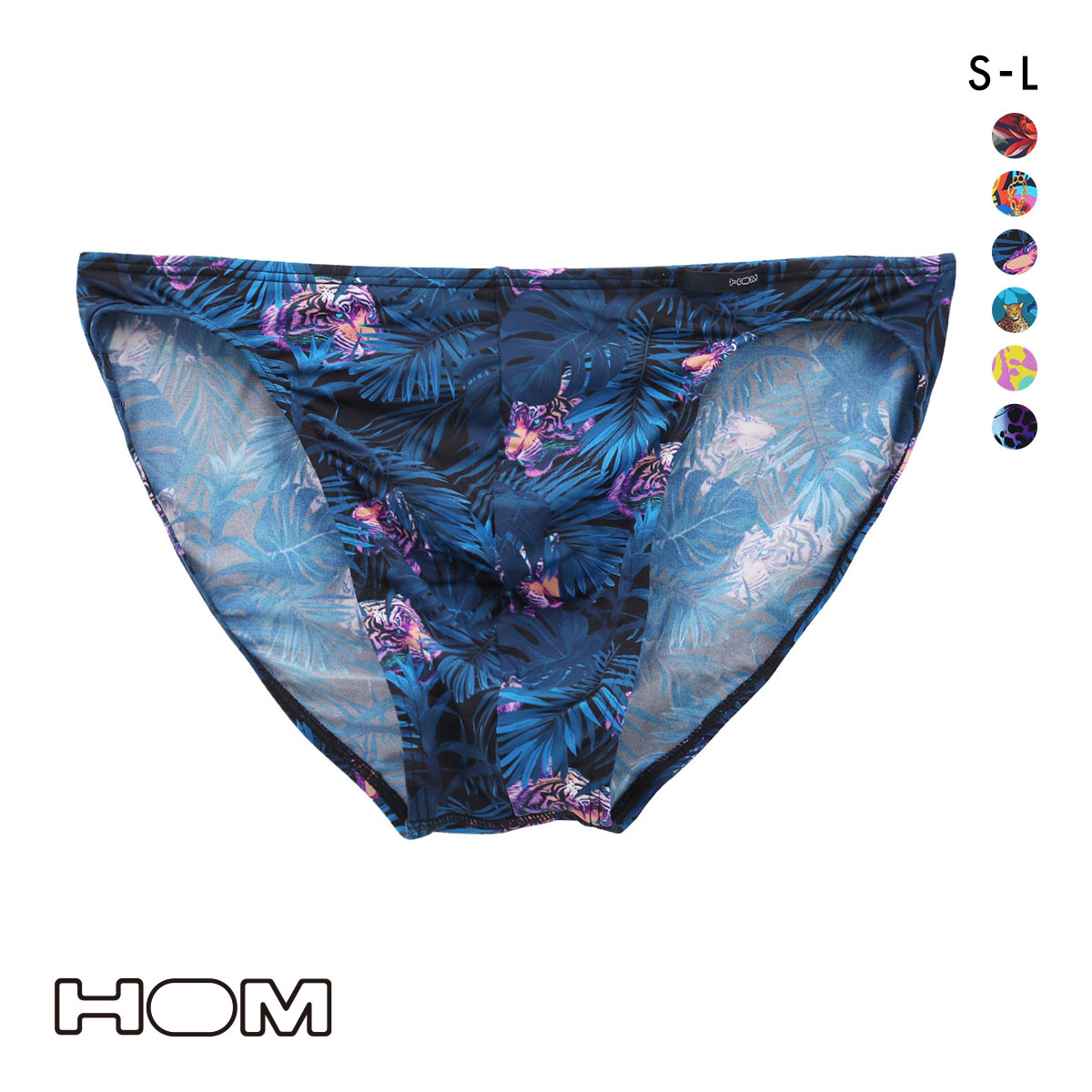 オム Japan Special Collection COMFORT MICRO BRIEFS ブリーフ 24FW メンズ ビキニ 前とじ HOM(BK-ブラック-S(日本M))