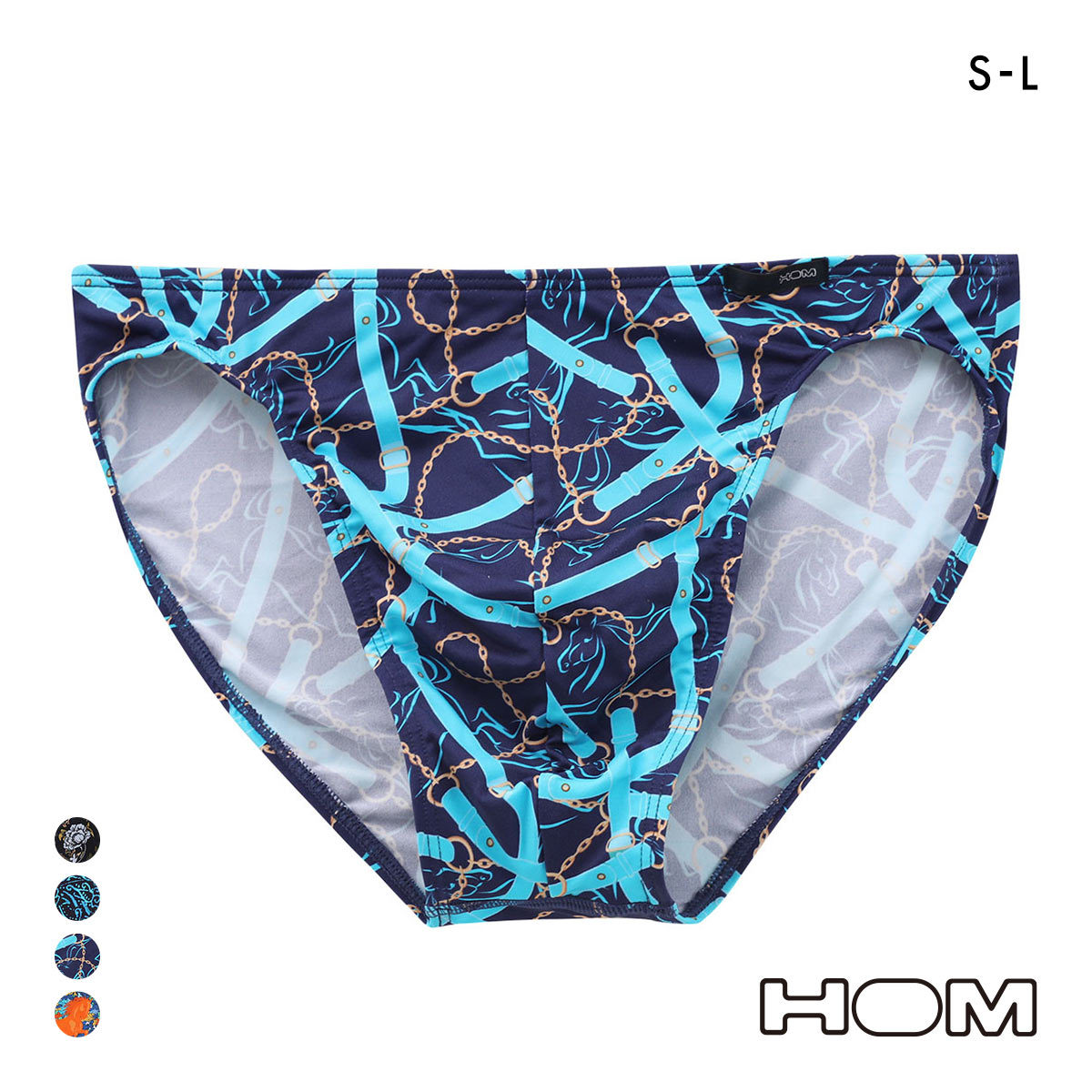 オム HOM Japan Special Collection COMFORT MICRO BRIEFS ブリーフ 25AW メンズ ビキニ 前とじ(NV2-ネイビー2-S)