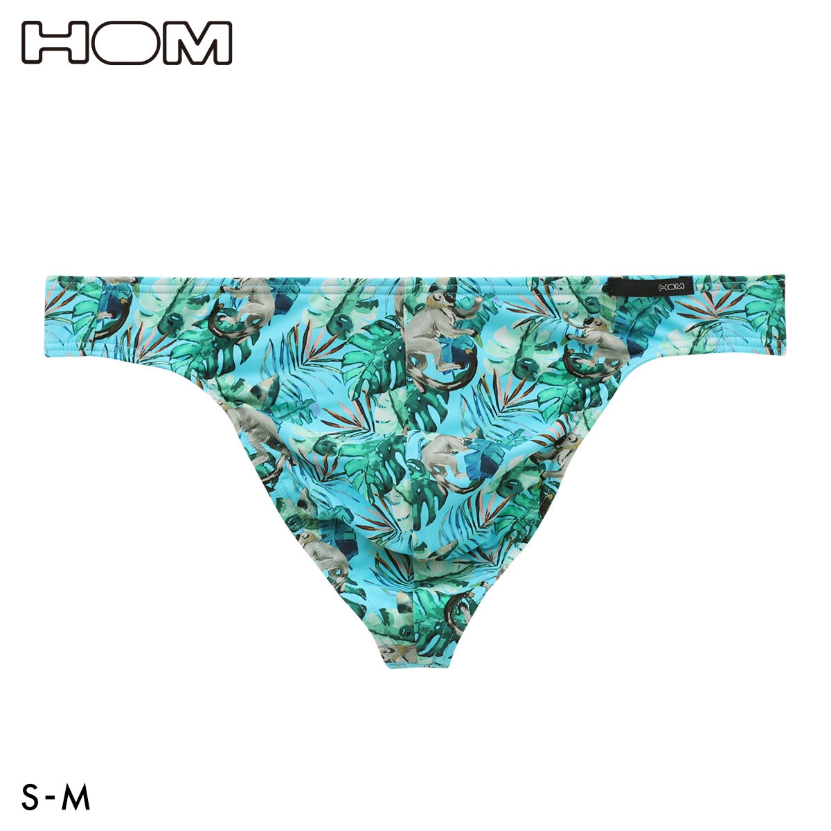 オム ASIA G-String Print Gストリング メンズ 26FW Tバック HOM(TU-ターコイズ-S)