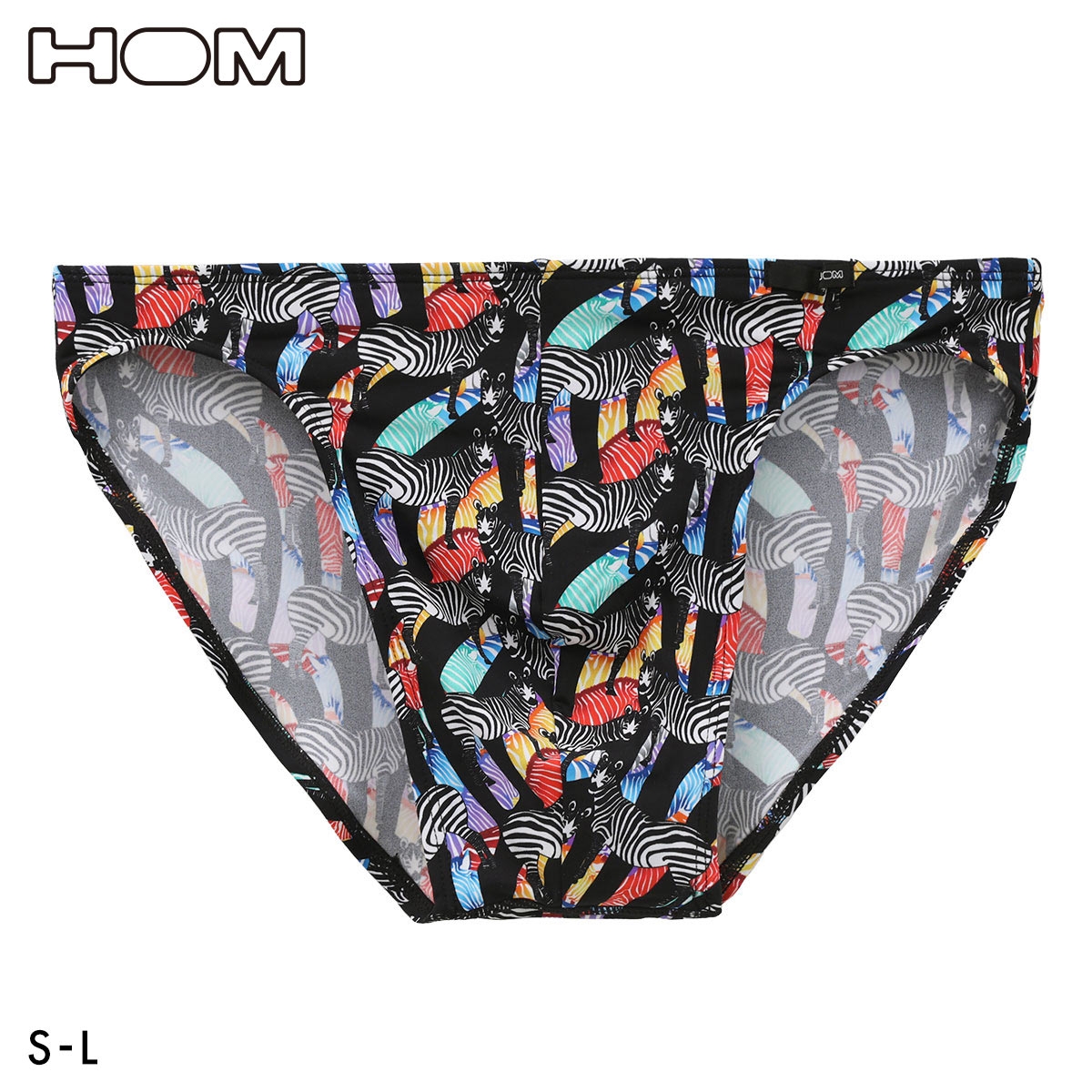 オム ASIA Comfort Micro Briefs Print ビキニ メンズ 26FW ブリーフ HOM(ZB-ゼブラ-S)
