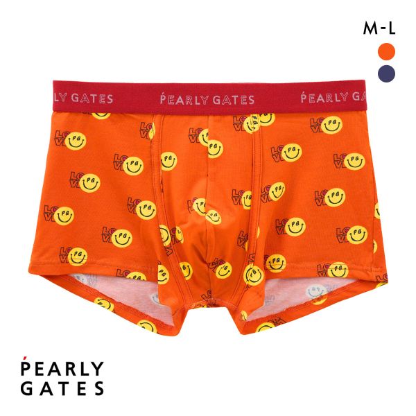 30%OFF パーリーゲイツ ラブニコちゃん ボクサーパンツ メンズ 前とじ アンダーウェア PEARLY GATES 30%OFF パーリーゲイツ ラブニコちゃん ボクサーパンツ メンズ 前とじ アンダーウェア PEARLY GATES