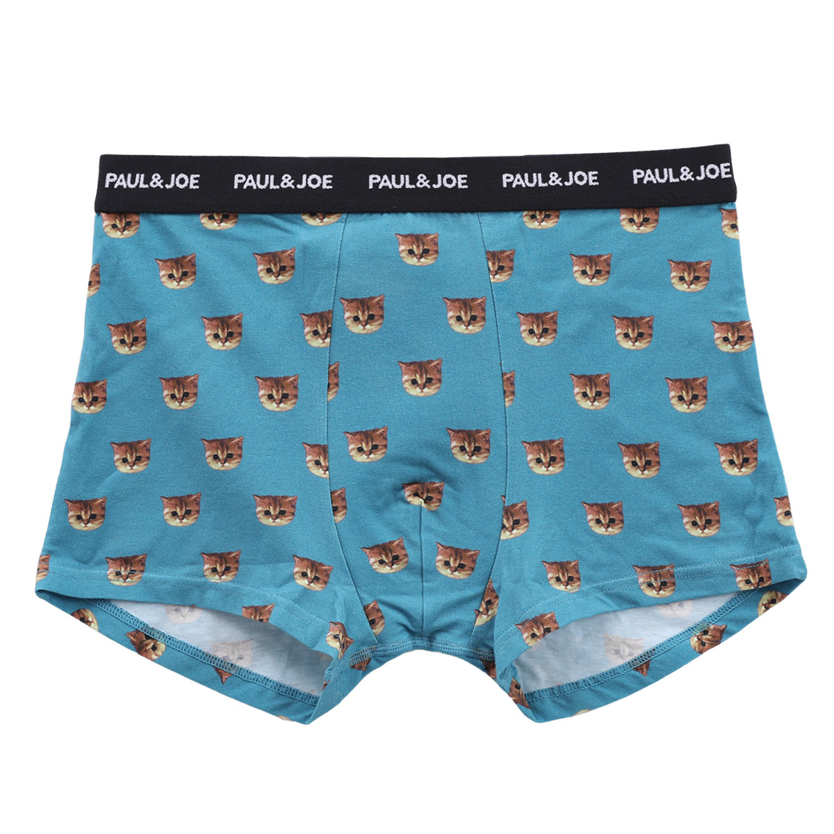 ポール ＆ ジョー PAUL & JOE ボクサーパンツ メンズ 前とじ アンダーウェア ヌネット総柄(TU-ターコイズ-M)