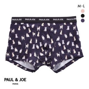 ポール ＆ ジョー PAUL & JOE ボクサーパンツ メンズ 前とじ アンダーウェア 猫柄