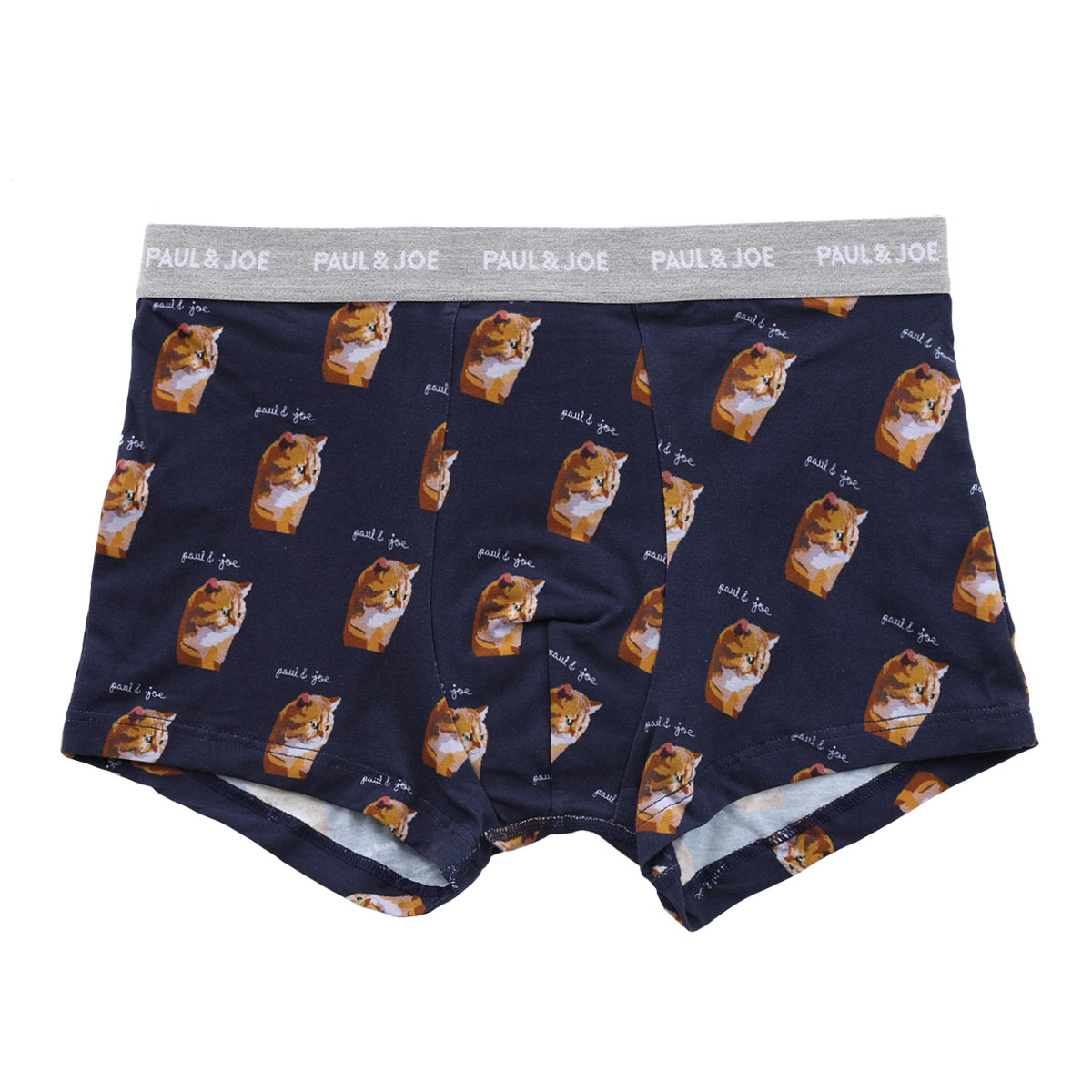 ポール ＆ ジョー PAUL & JOE Pixel Nounette ボクサーパンツ メンズ 前とじ アンダーウェア(NV-ネイビー-M)