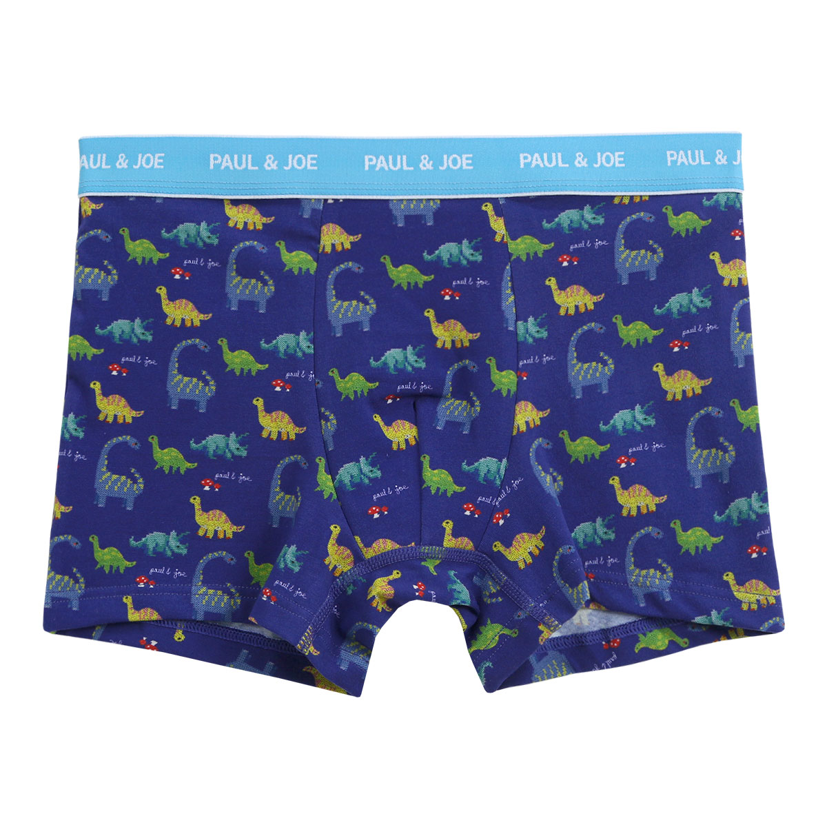ポール ＆ ジョー PAUL & JOE JurassicFantasy ボクサーパンツ メンズ 前とじ アンダーウェア(BU-ブルー-M)