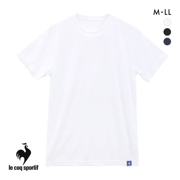 ルコックスポルティフ ハニカムメッシュ クルーネック 半袖 Tシャツ インナー メンズ le coq sportif