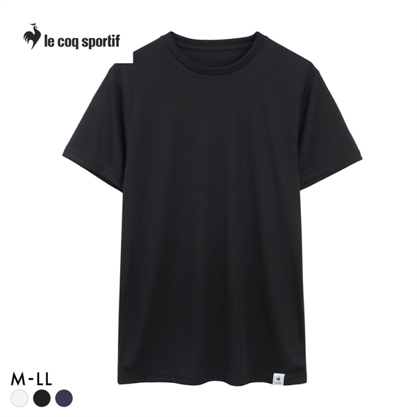ルコックスポルティフ ハニカムメッシュ クルーネック 半袖シャツ メンズ インナー le coq sportif