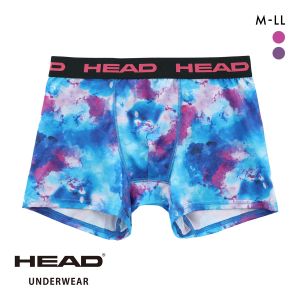 ヘッド 水彩柄 ボクサーパンツ メンズ 前とじ 超軽量 ボクサーブリーフ HEAD