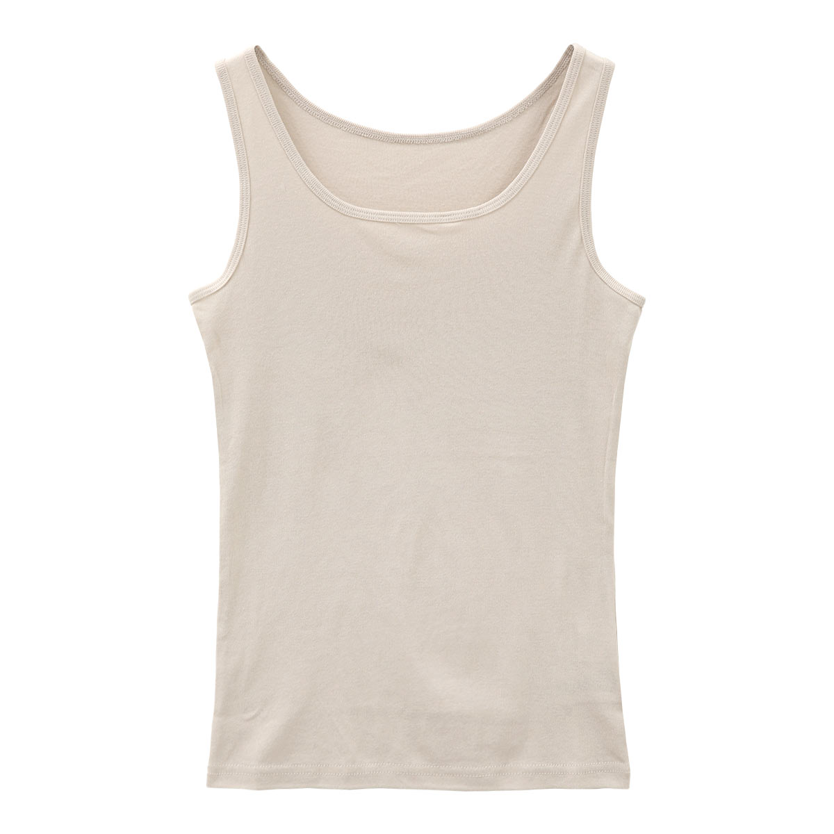 プラチナドライ PLATINUM DRY さらっとコットン タンクトップ レディース インナー 吸汗速乾(MO-モカ-M)