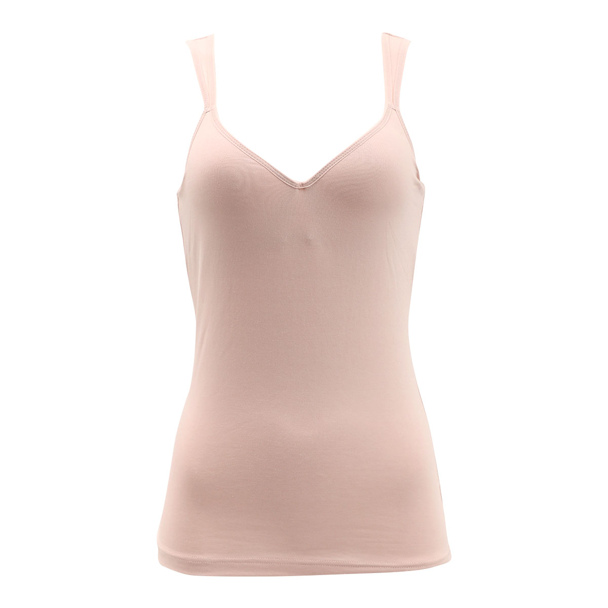 アクティブスポブラ ACTIVE SPO-BRA モールドカップ付 タンクトップ レディース インナー 吸汗速乾 制菌防臭 ベア天 無地 単品(BE-ベージュ-M)