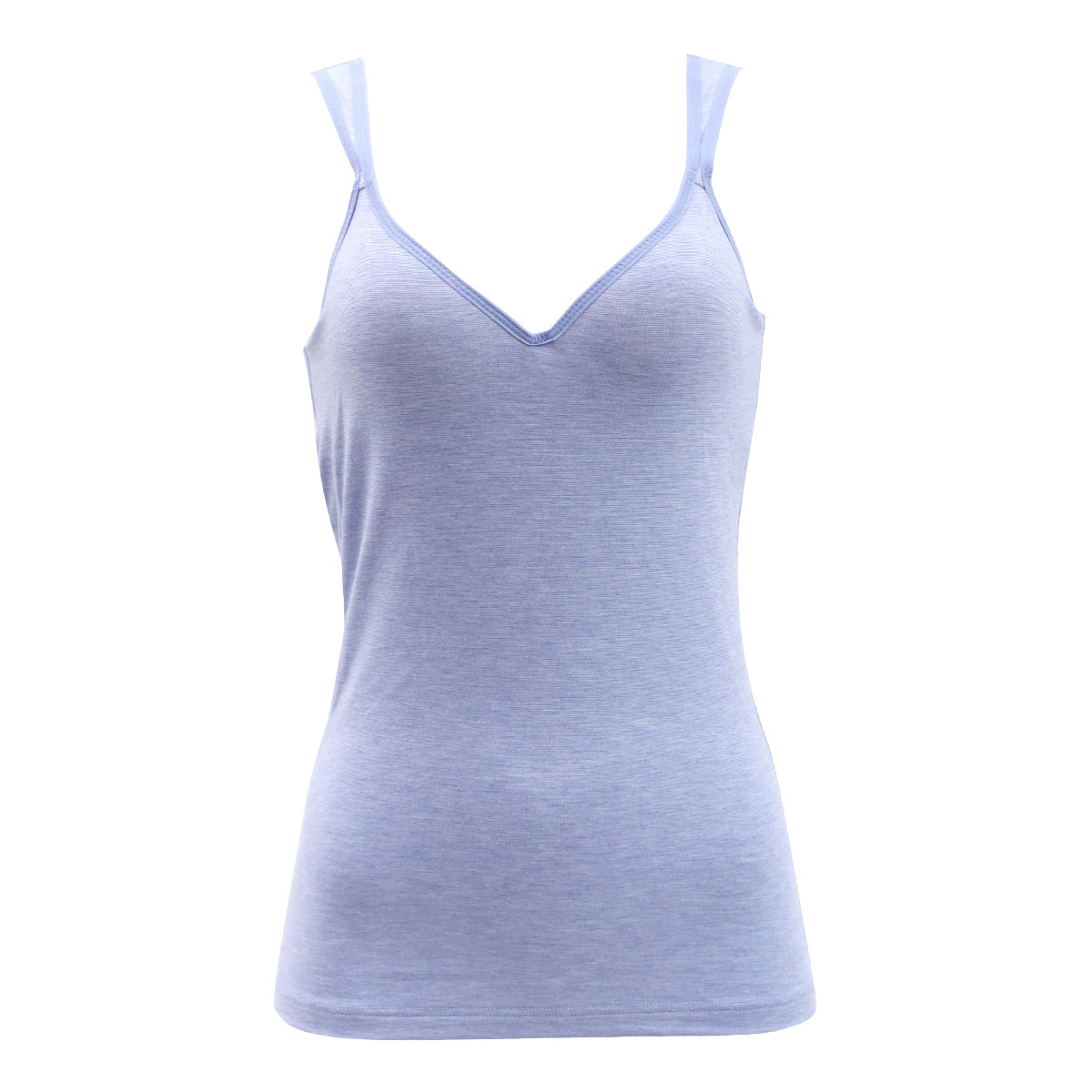 アクティブスポブラ ACTIVE SPO-BRA モールドカップ付 タンクトップ レディース インナー 吸汗速乾 制菌防臭 ベア天 無地 単品(BU-ブルー-M)