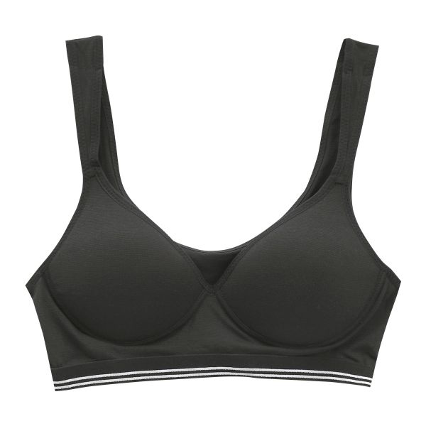 アクティブスポブラ ACTIVE SPO-BRA モールドカップ ノンワイヤー ブラジャー ハーフトップ インナー スポーツブラ
