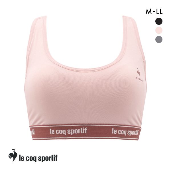 ルコックスポルティフ モールドカップ ノンワイヤー ブラジャー ハーフトップ レディース le coq sportif