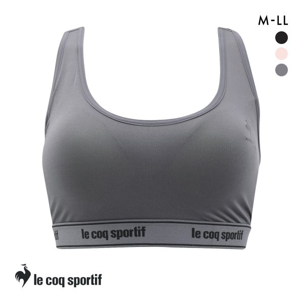 ルコックスポルティフ モールドカップ ノンワイヤー ブラジャー ハーフトップ レディース le coq sportif