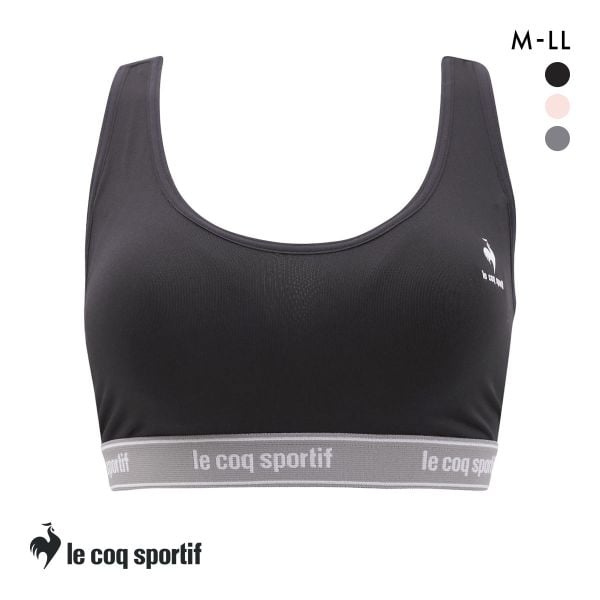 ルコックスポルティフ モールドカップ ノンワイヤー ブラジャー ハーフトップ レディース le coq sportif