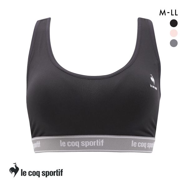 ルコックスポルティフ モールドカップ ノンワイヤー ブラジャー ハーフトップ レディース le coq sportif