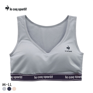 ルコックスポルティフ モールドカップ ノンワイヤー ブラジャー ハーフトップ レディース le coq sportif