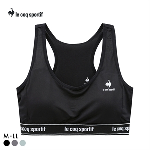 ルコックスポルティフ レーサーバック ハーフトップ レディース ノンワイヤー ブラジャー 単品 le coq sportif
