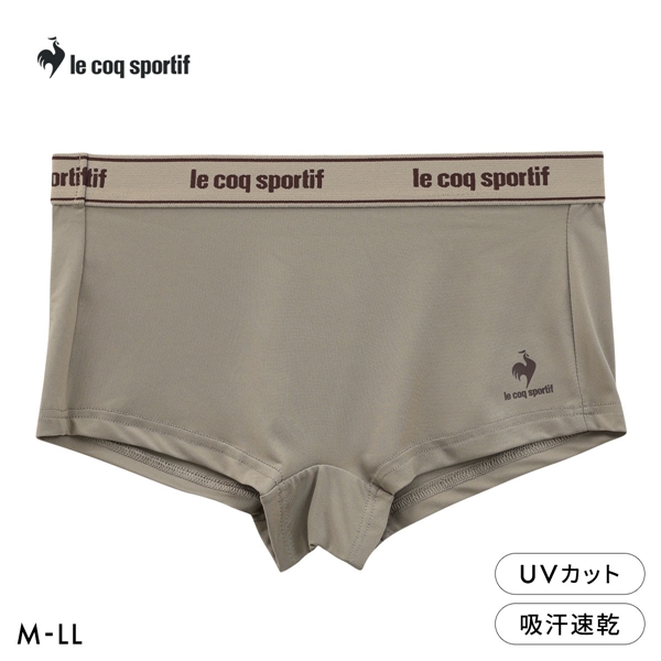 ルコックスポルティフ 1分丈 ショーツ レディース ボクサータイプ le coq sportif 吸汗速乾