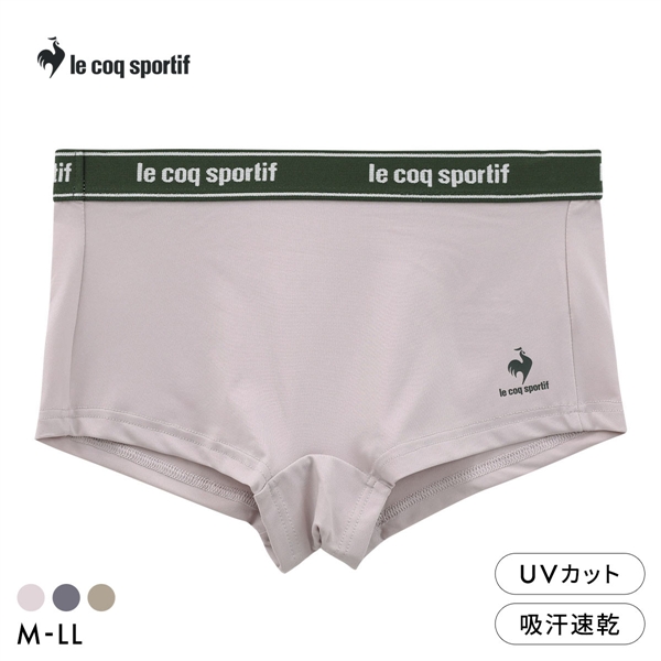 ルコックスポルティフ 1分丈 ショーツ レディース ボクサータイプ le coq sportif 吸汗速乾