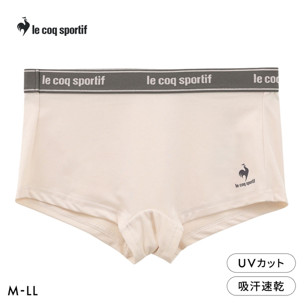 ルコックスポルティフ 1分丈 ショーツ レディース ボクサータイプ le coq sportif 吸汗速乾