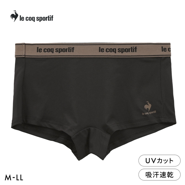 ルコックスポルティフ 1分丈 ショーツ レディース ボクサータイプ le coq sportif 吸汗速乾