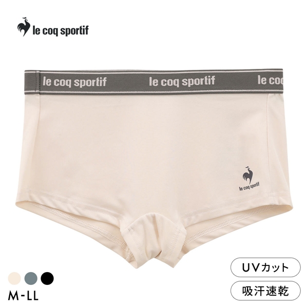 ルコックスポルティフ 1分丈 ショーツ レディース ボクサータイプ le coq sportif 吸汗速乾