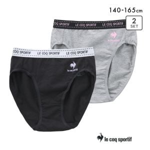 ルコックスポルティフ 女児 綿混 ショーツ 2枚セット 女の子 キッズ ジュニア le coq sportif