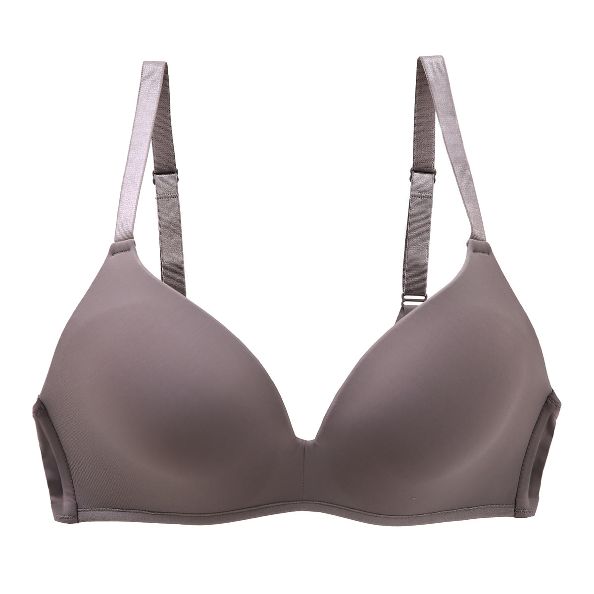 ストレスが限りなくゼロ ナノストレス ノンワイヤー ブラジャー レディース ワイヤレスブラ 単品(MO-モカ-M)