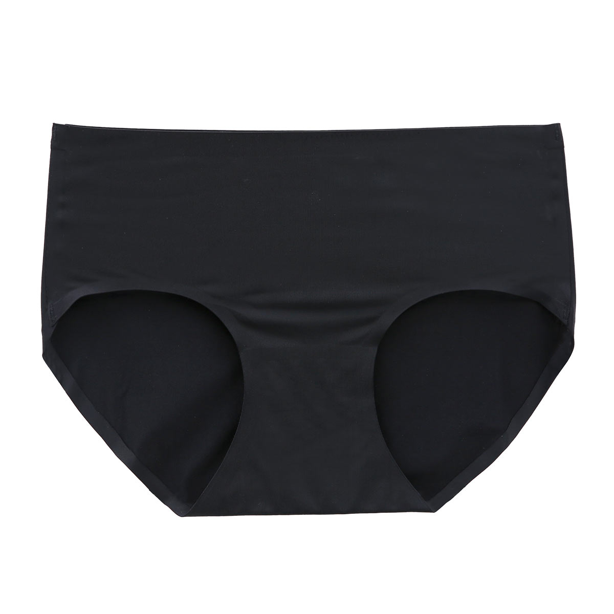 ストレスが限りなくゼロ ナノストレス シームレス ショーツ レディース 無縫製 単品(BK-ブラック-M)