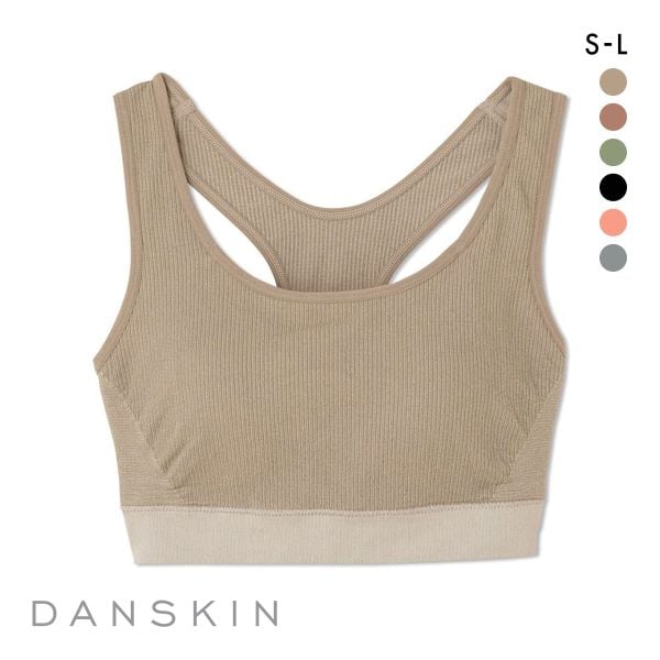 ダンスキン DANSKIN ストレッチサポートブラ スポーツブラ ブラジャー ミドルサポート 抗菌防臭 単品