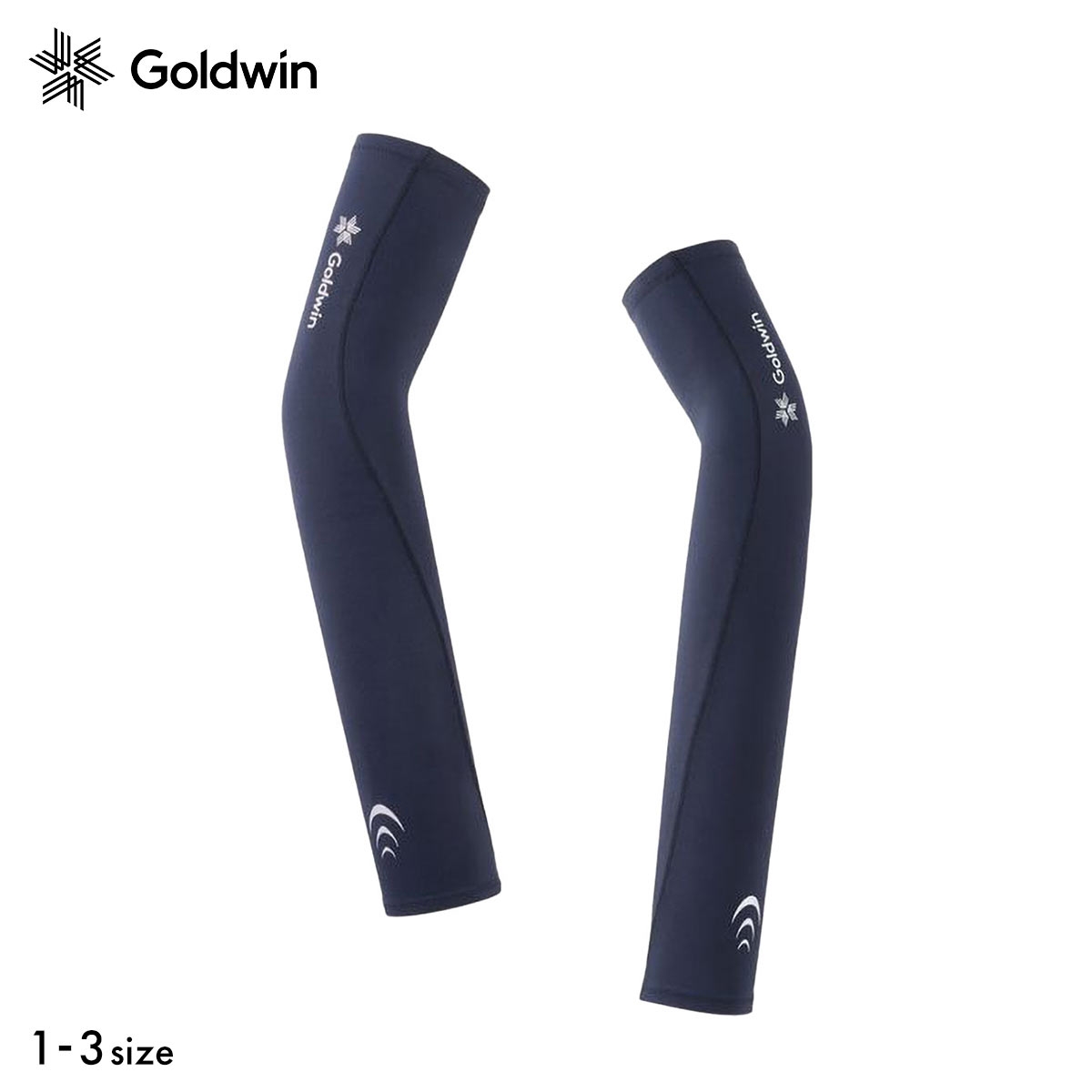 ゴールドウイン Goldwin シースリーフィット C3fit コンプレッション アームスリーブ アームカバー レディース メンズ ユニセックス(BK-ブラック-1)