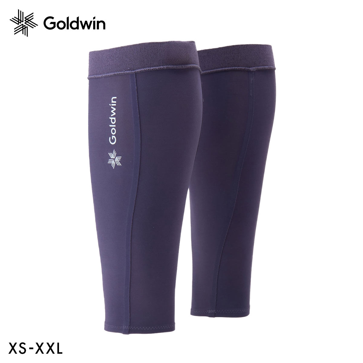 Goldwin C3fit コンプレッション カーフスリーブ 着圧 ユニセックス メンズ レディース ゲイター スポーツ シースリーフィット(DGY-濃グレー-XS)