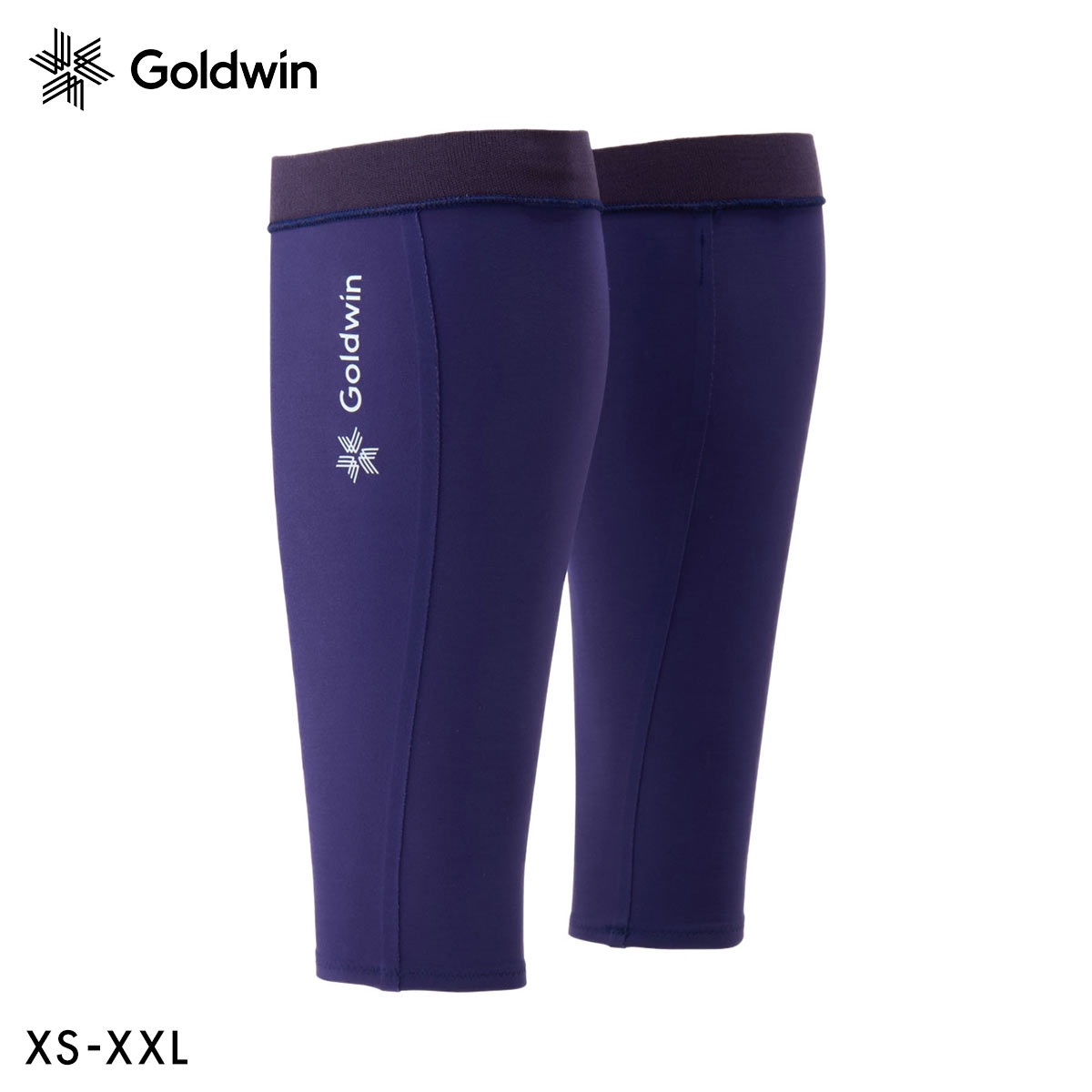 Goldwin C3fit コンプレッション カーフスリーブ 着圧 ユニセックス メンズ レディース ゲイター スポーツ シースリーフィット(PU-パープル-XS)