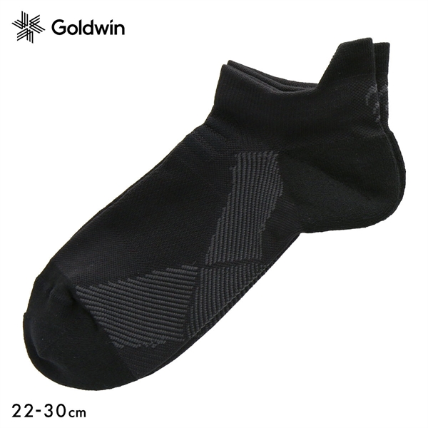 ゴールドウイン Goldwin シースリーフィット C3fit アーチサポート ショート丈 ソックス ユニセックス 22-24cm 24-26cm 26-28cm 28-30cm