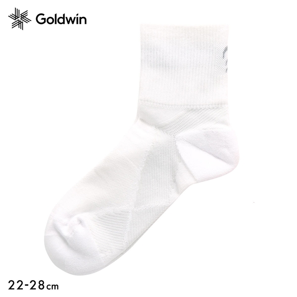 ゴールドウイン Goldwin シースリーフィット C3fit アーチサポート クォーター丈 ソックス ユニセックス 22-24cm 24-26cm 26-28cm