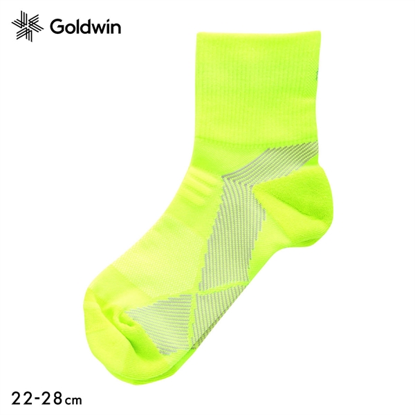 ゴールドウイン Goldwin シースリーフィット C3fit アーチサポート クォーター丈 ソックス ユニセックス 22-24cm 24-26cm 26-28cm