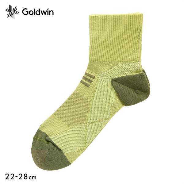 ゴールドウイン Goldwin シースリーフィット C3fit アーチサポート クォーター丈 ソックス ユニセックス 22-24cm 24-26cm 26-28cm