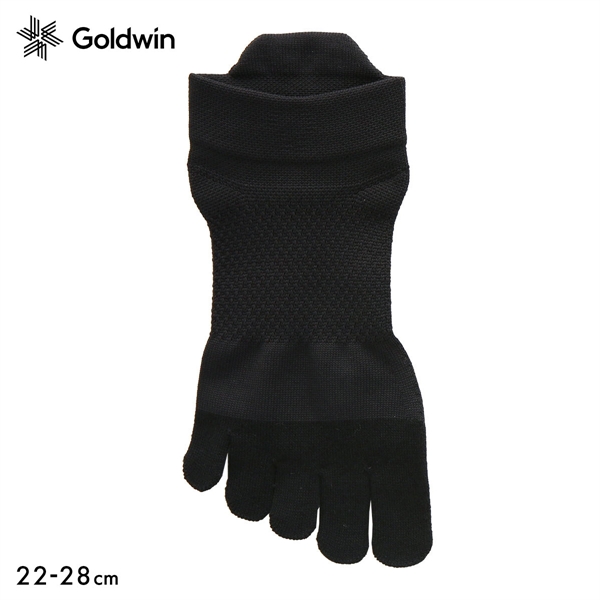 ゴールドウイン Goldwin シースリーフィット C3fit アーチサポート 5本指 ショート丈 ソックス ユニセックス 22-24cm 24-26cm 26-28cm