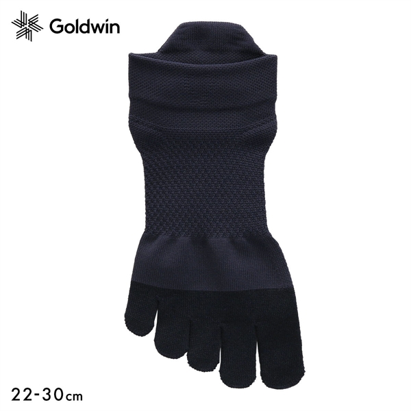 ゴールドウイン Goldwin シースリーフィット C3fit アーチサポート 5本指 ショート丈 ソックス ユニセックス 22-24cm 24-26cm 26-28cm