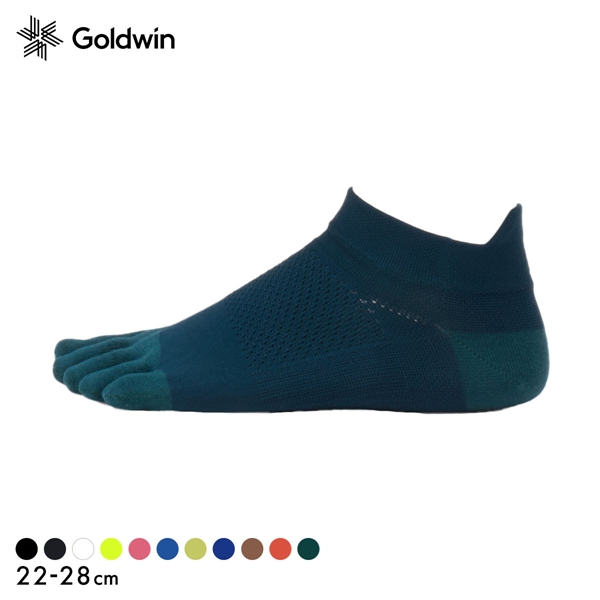 ゴールドウイン Goldwin シースリーフィット C3fit アーチサポート 5本指 ショート丈 ソックス ユニセックス 22-24cm 24-26cm 26-28cm